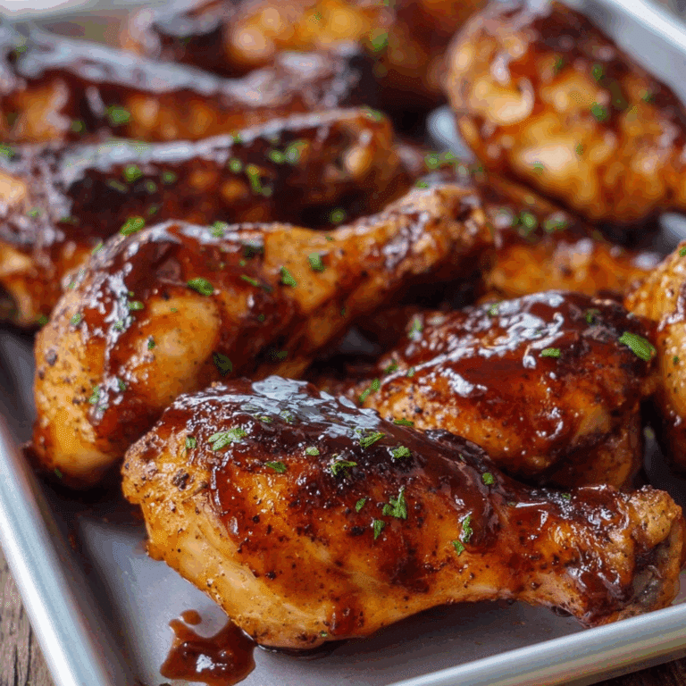 Baked BBQ Chicken Wings
