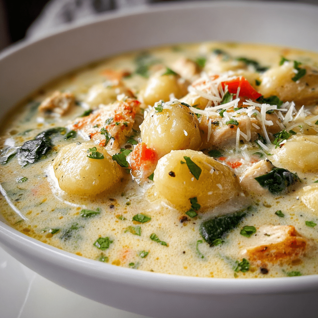 Better Than Olive Garden Chicken Gnocchi Soup
