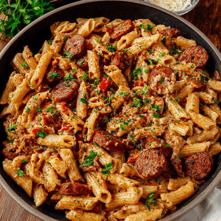 Cajun Sausage Pasta