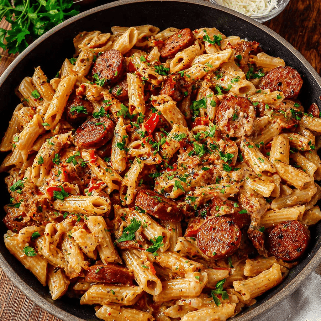 Cajun Sausage Pasta