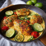 Coconut Lime Chicken and Vegetables