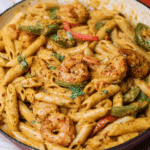 Jamaican Shrimp Pasta with Coconut Lime Sauce