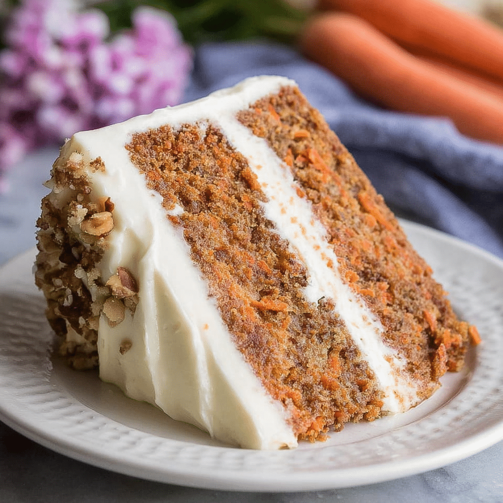 Layered Carrot Cake Cheesecake