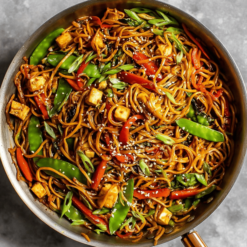Lo Mein with Fresh Veggies