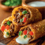 Nacho Beef Bread Rolls