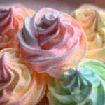 Pastel Meringue Cookies