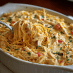 Southern Cheesy Chicken Spaghetti Casserole